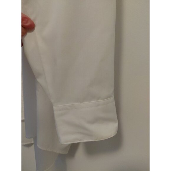 Embassy Fashions Women’s White Button Down Top Christmas Ornaments Applique 3X - Picture 3 of 7